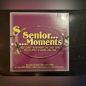 Senior Moments Game Board Game - Memory Game